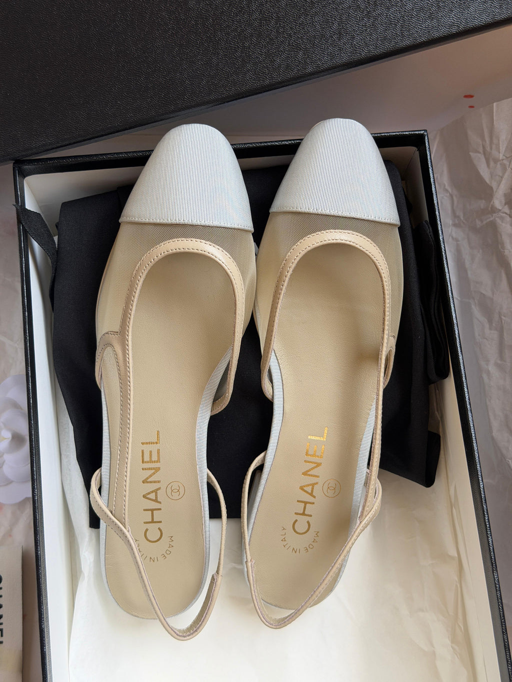 Chanel Ballerina Heels