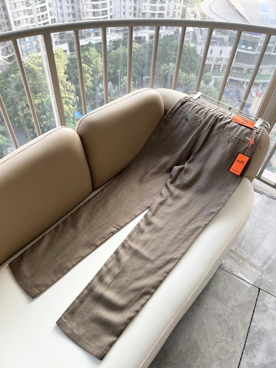 HERMES Drawstring Trousers