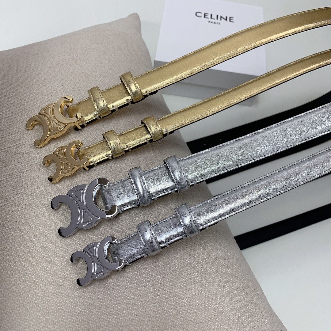 CELINE — Triomphe Belt