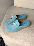 Loro Piana Babouche Charms Flat.