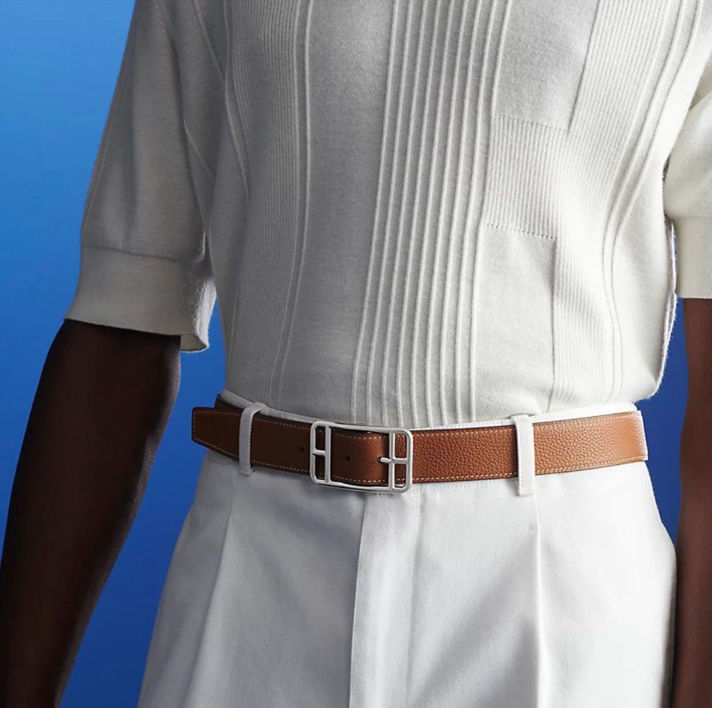 Hermès – Royal belt buckle & Reversible leather