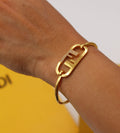 Fendi FF Gold Bracelet