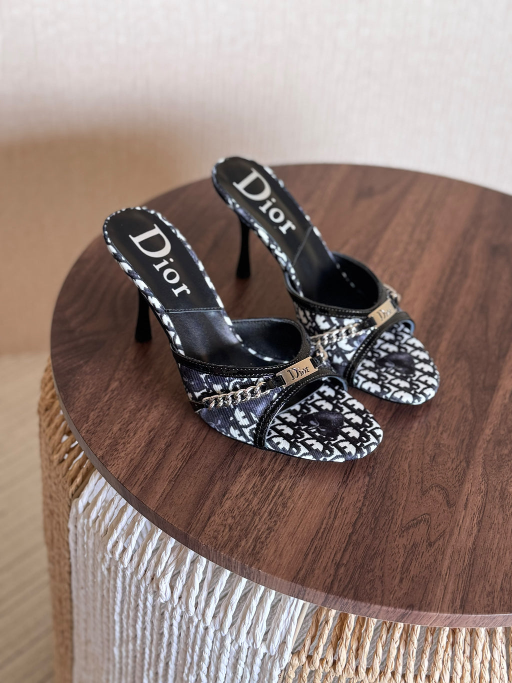 Dior Oblique Jacquard Mule
