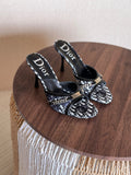 Dior Oblique Jacquard Mule
