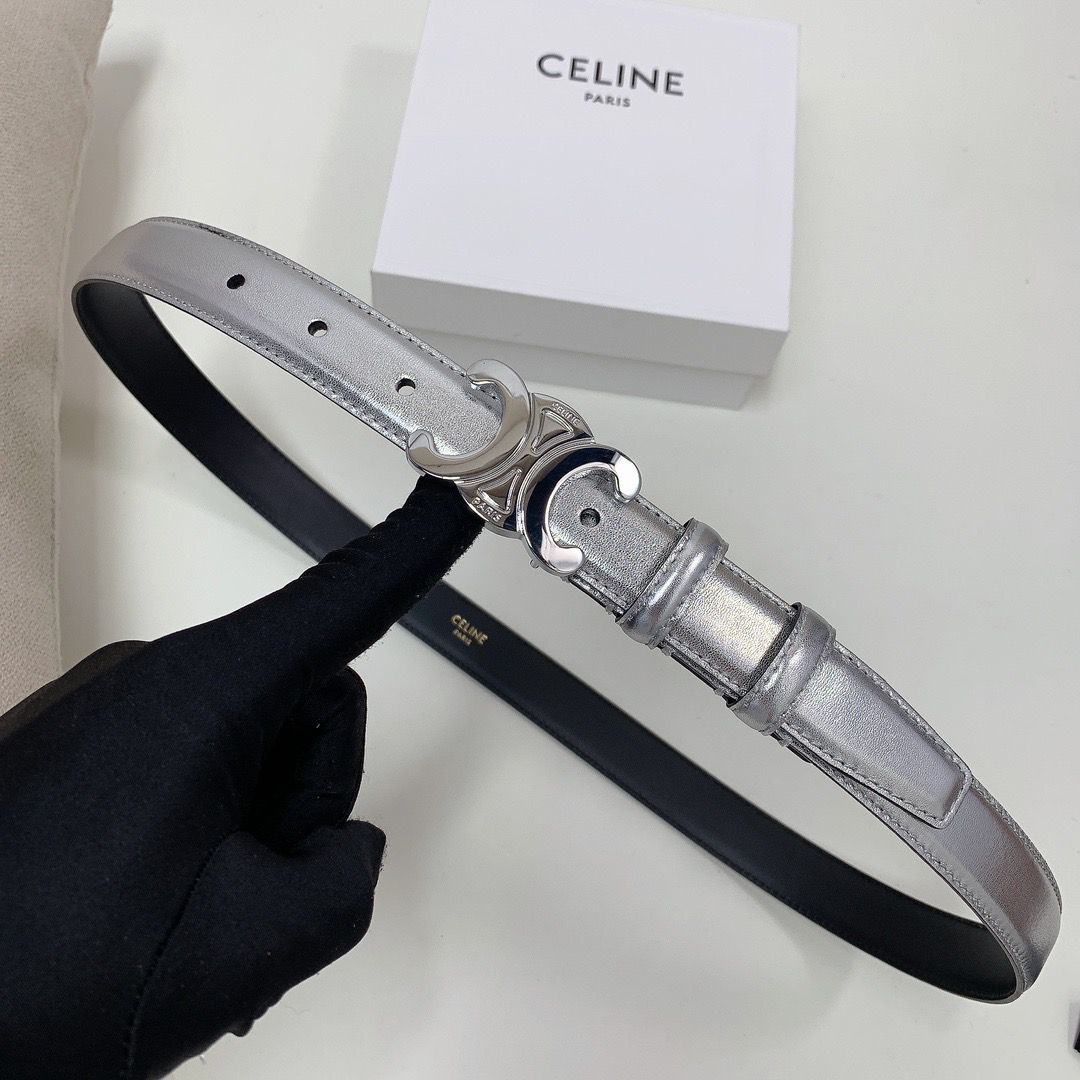 CELINE — Triomphe Belt