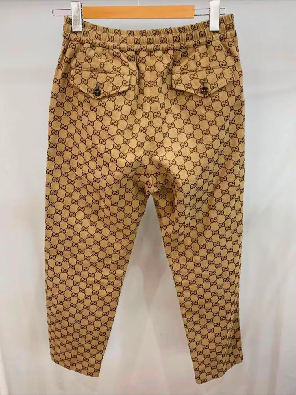 Gucci GG Monogram Jacquard Drawstring