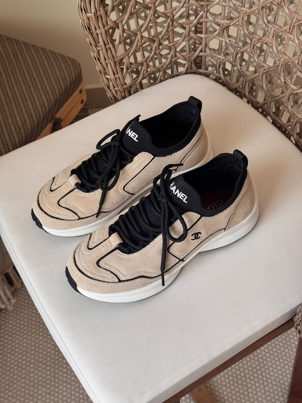 Chanel Mes  Suede Calfskin & Grained Calfskin