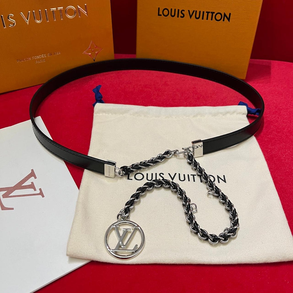 LOUIS VUITTON — LV Circle Chain Belt