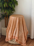 Gucci Monogram Fringed Square Scarf