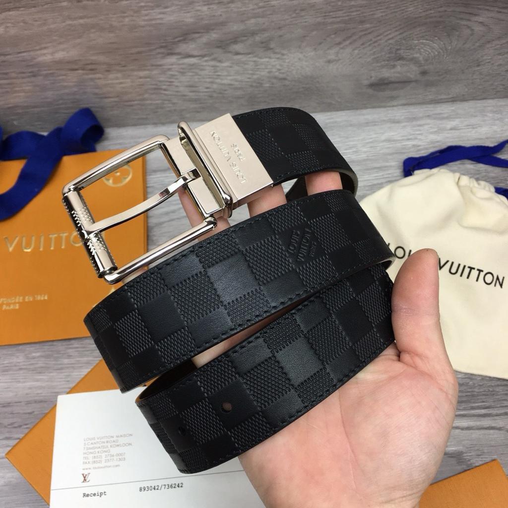 Louis Vuitton Damier Infini Reversible Leather Belt