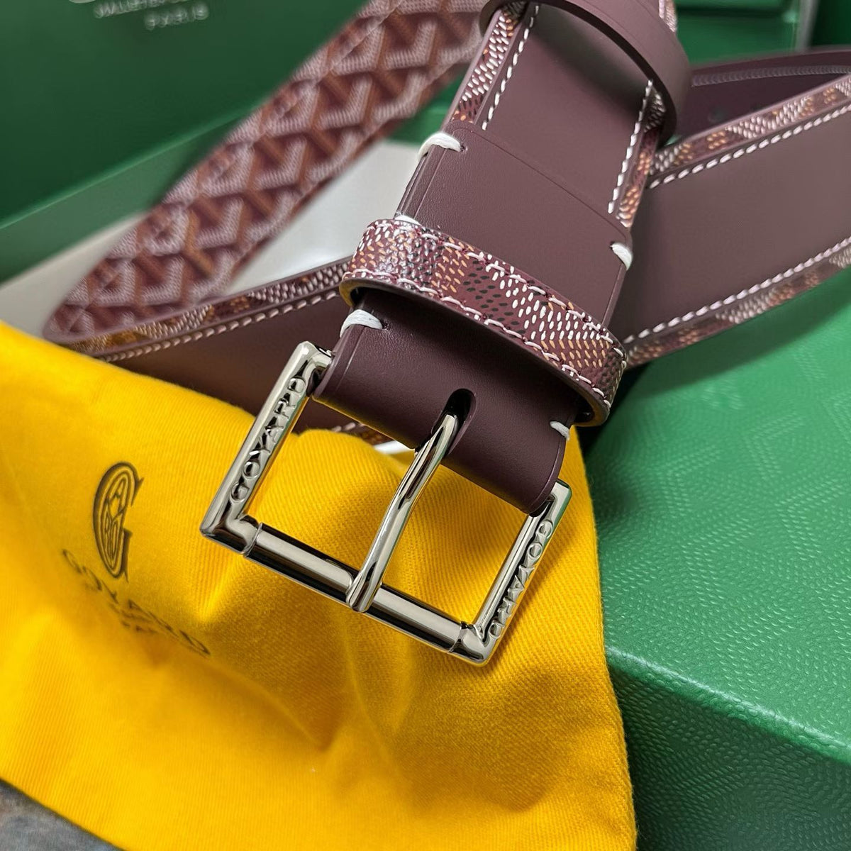 Goyard Edmond Reversible BeltEdmond Reversible Belt