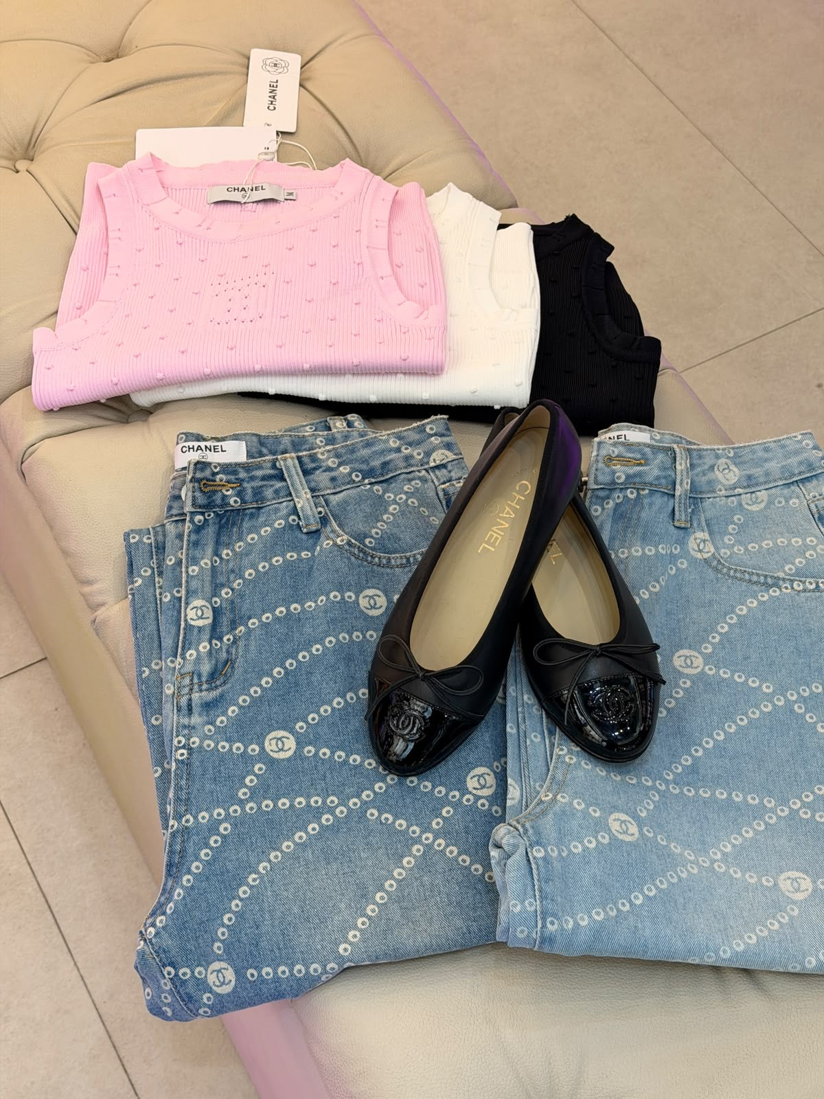 Chanel Knit Tank Top