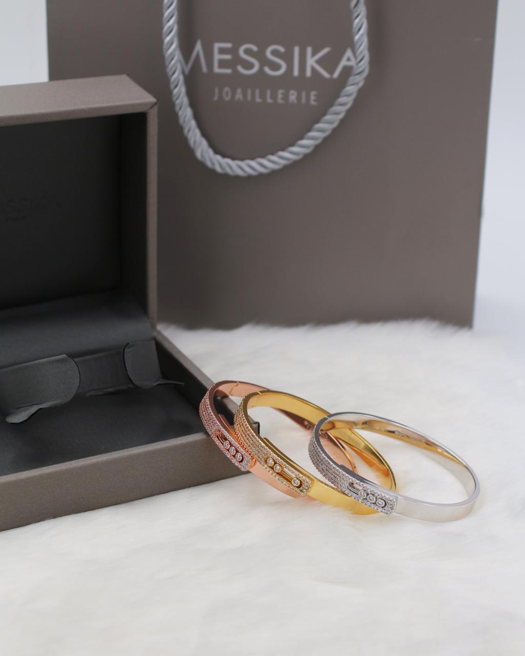 Messika Move Classic Pavé Bangle Bracelet & Ring Set