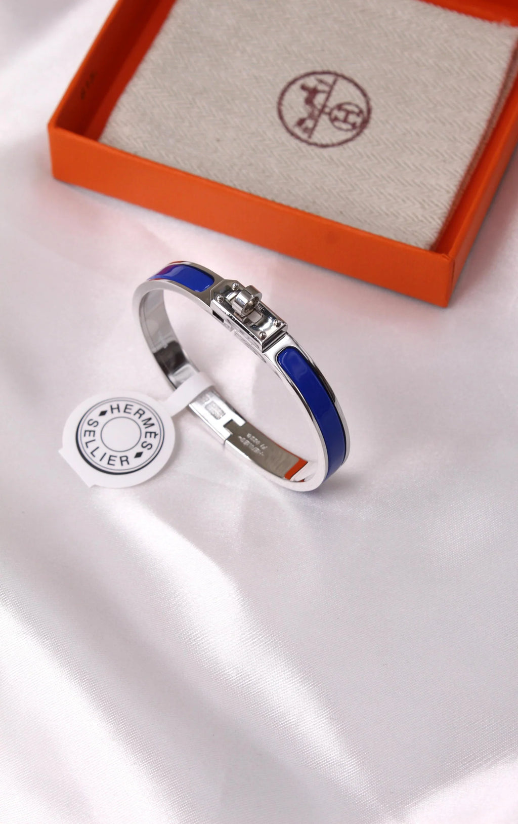 Hermes Brazalete Mini Clic Kelly (17cm)