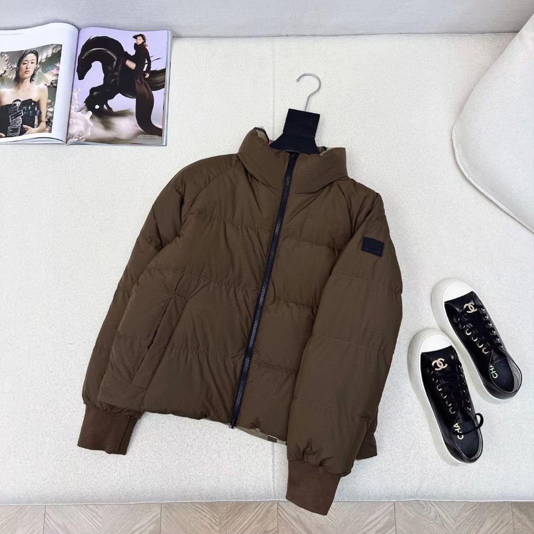 Burberry Reversible Check Puffer Jacket