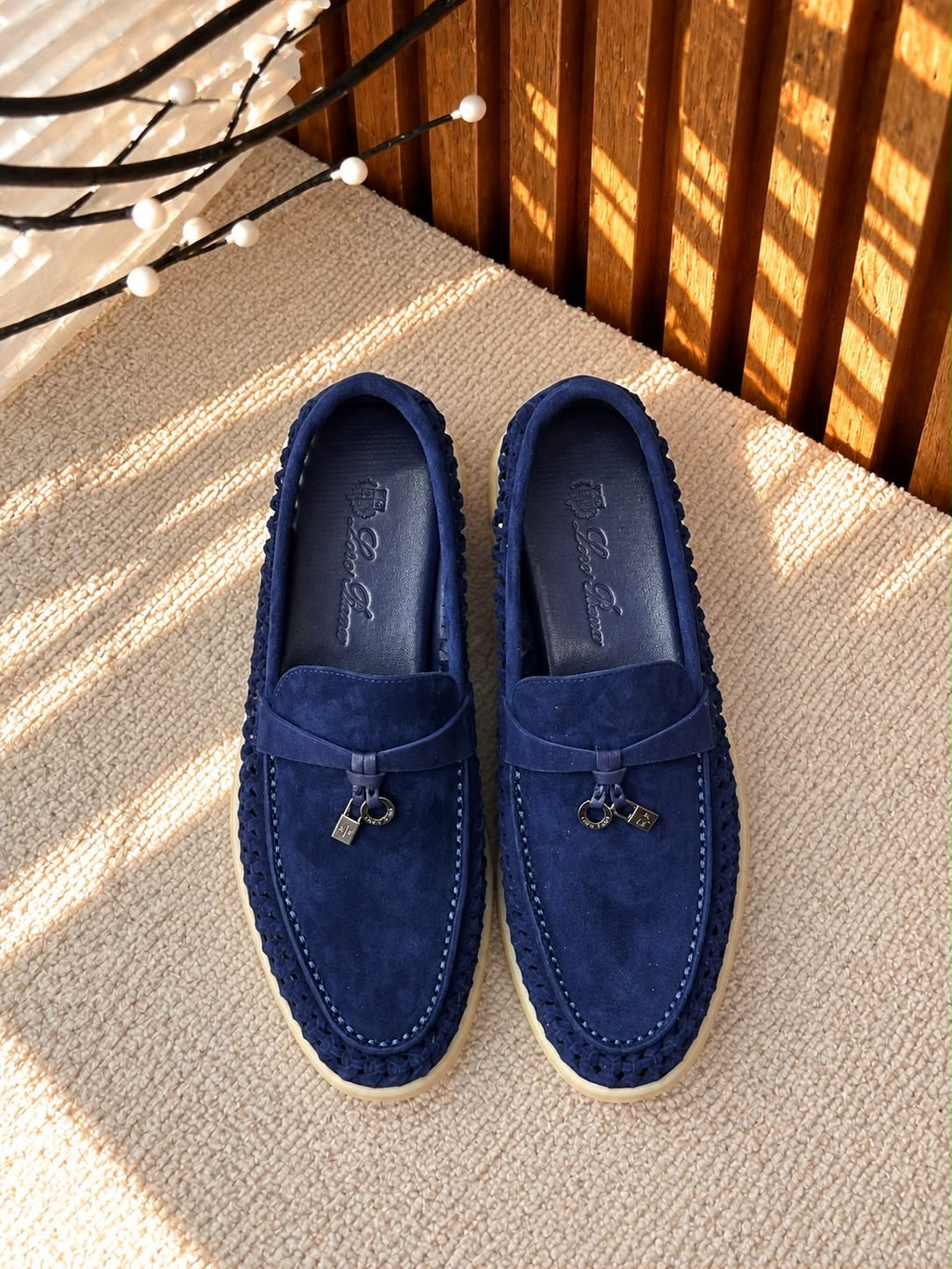 Summer Charms Walk Loafer – Braided Suede