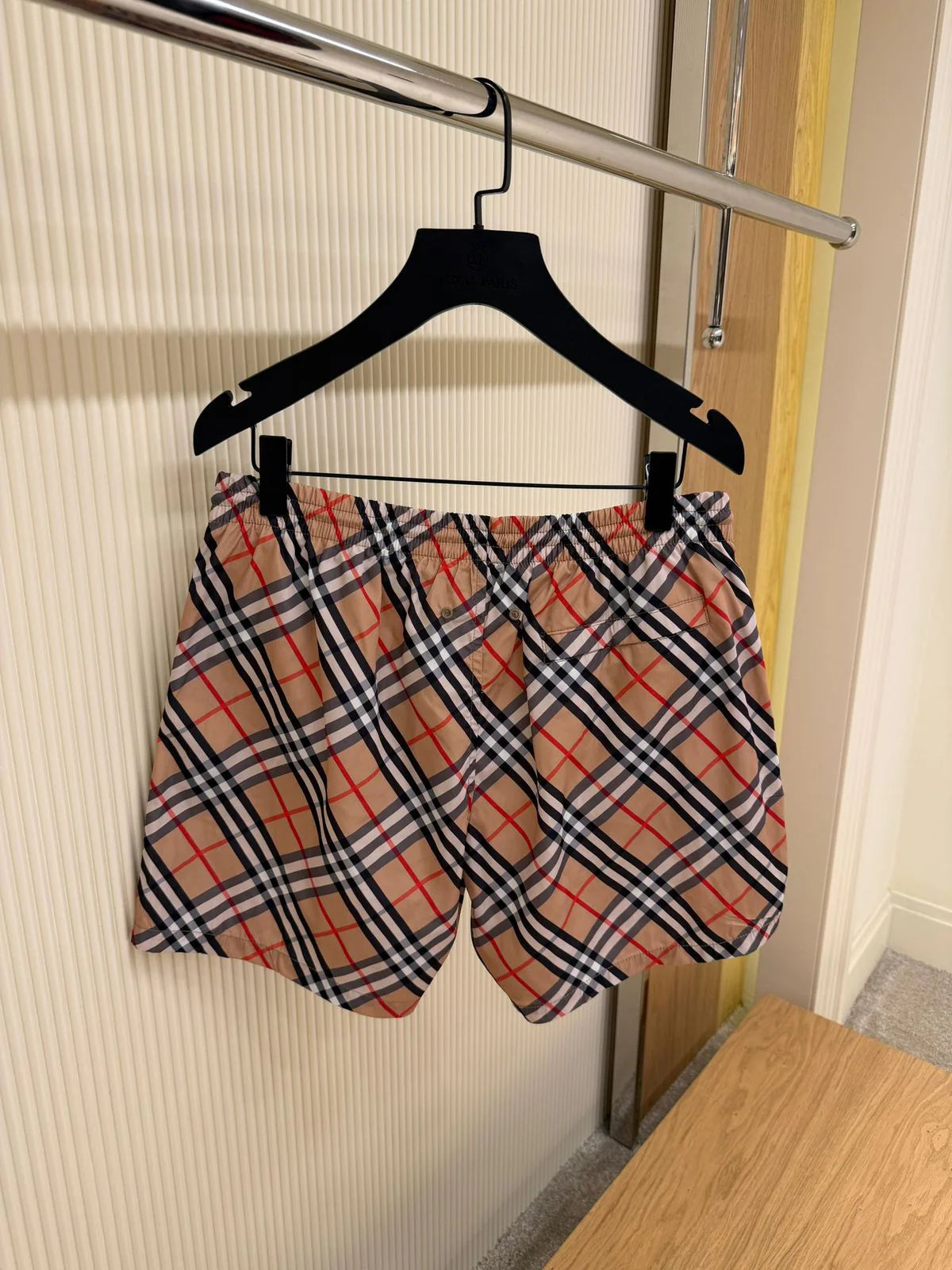 Burberry check-pattern Swim Shorts
