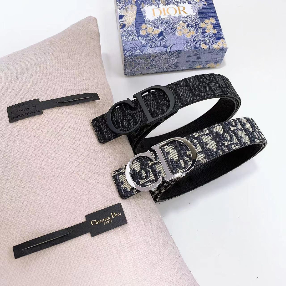 Dior Oblique Saddle CD Buckle Belt