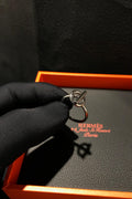 Hermès Collier de Chien Ring Silver