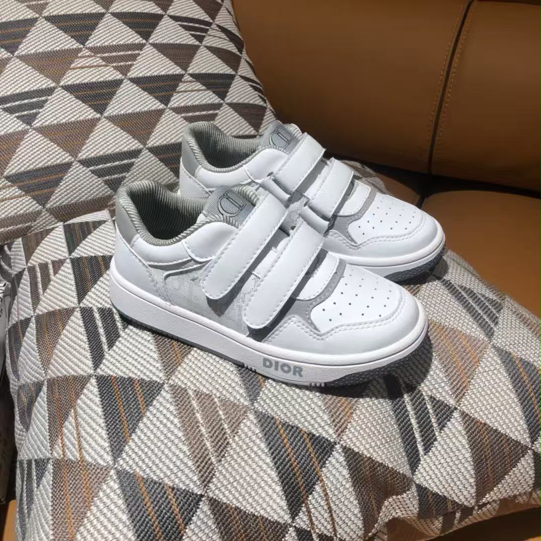 Dior Kids Triple Strap CD Sneakers
