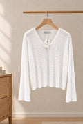 Brunello Cucinelli V-Neck Cable-Knit Sweater