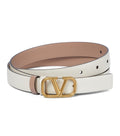 Valentino VLogo Signature Ivory Belt