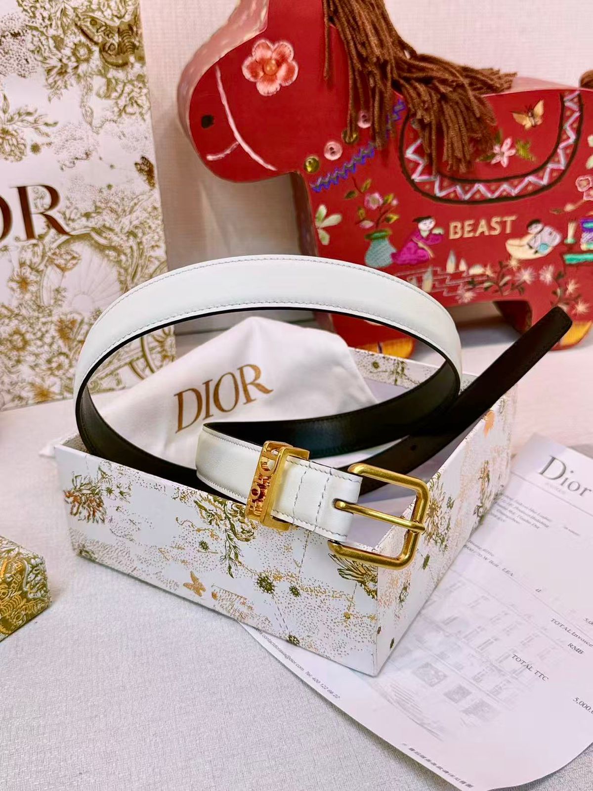 DIOR — 30 Montaigne Belt