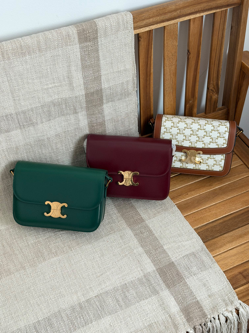 Celine Triomphe Bag in Smooth