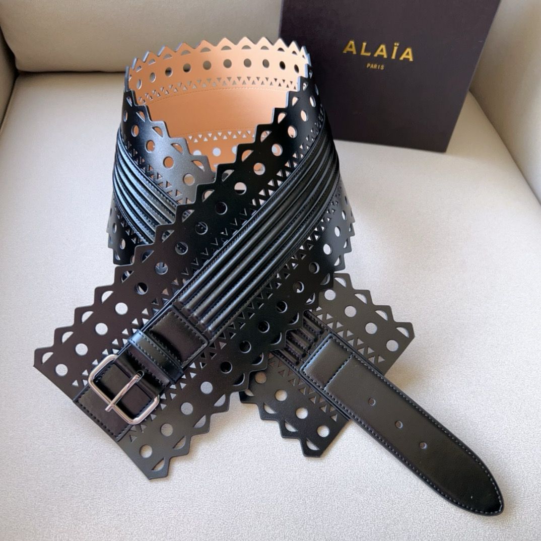 Alaïa Vienne Laser-Cut Corset Belt