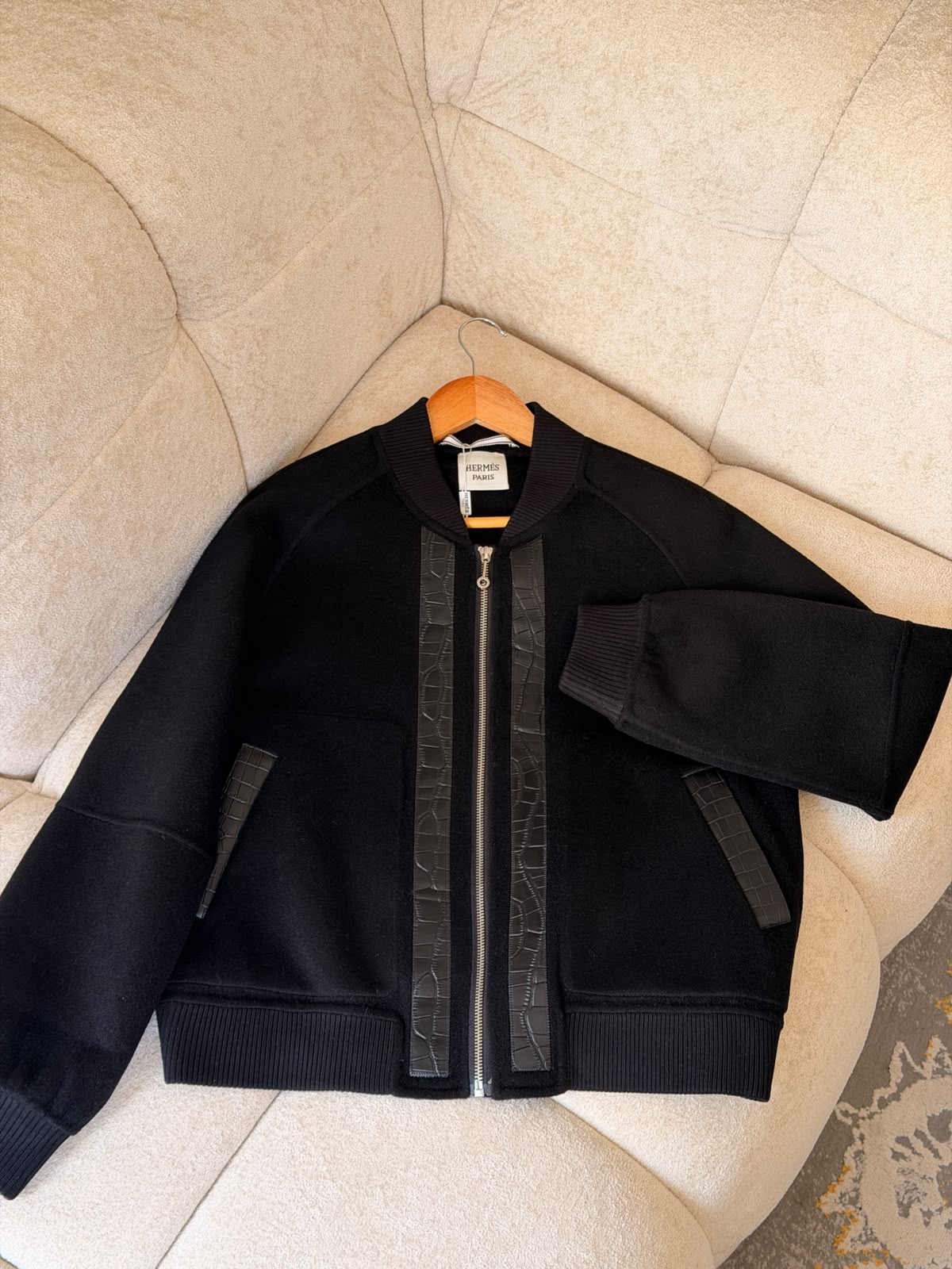 Hermès — Étriers Bomber Jacket