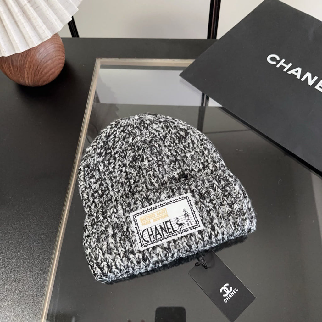 Chanel Knit Wool Beanie