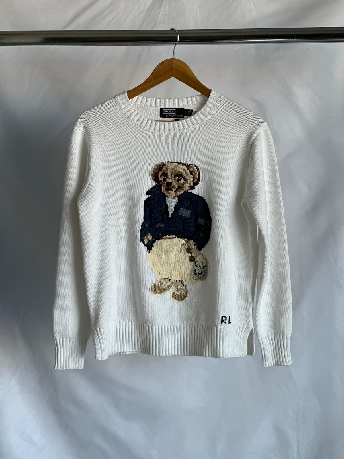Polo Ralph Lauren — Polo Bear Cotton Crewneck Sweater