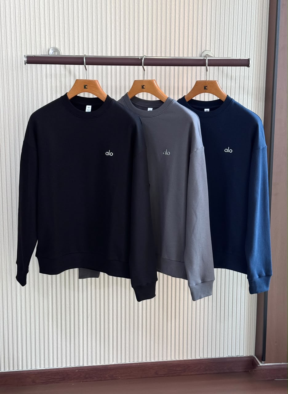 alo Small Logo Crewneck