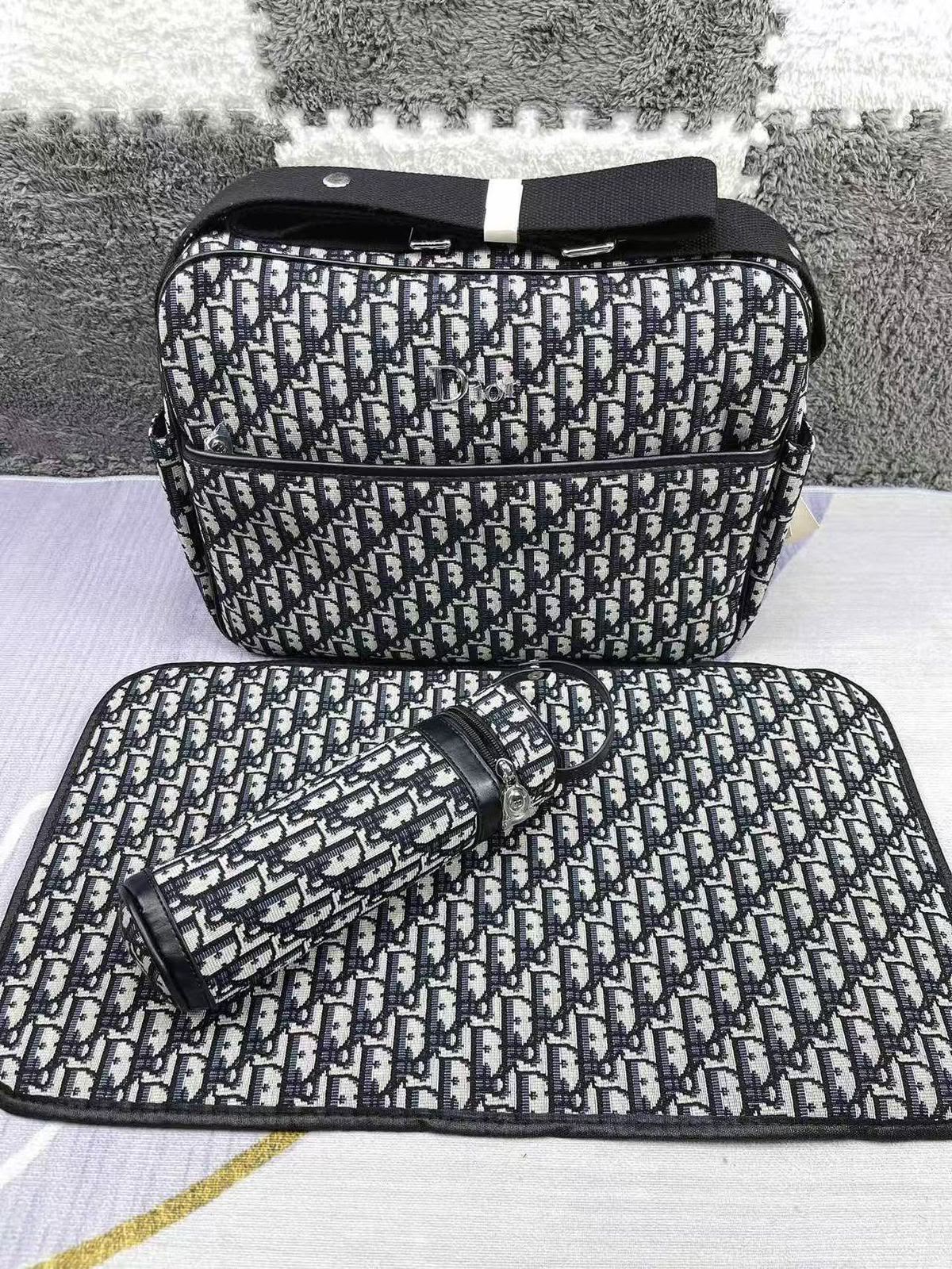 Dior Oblique Baby Bag Set
