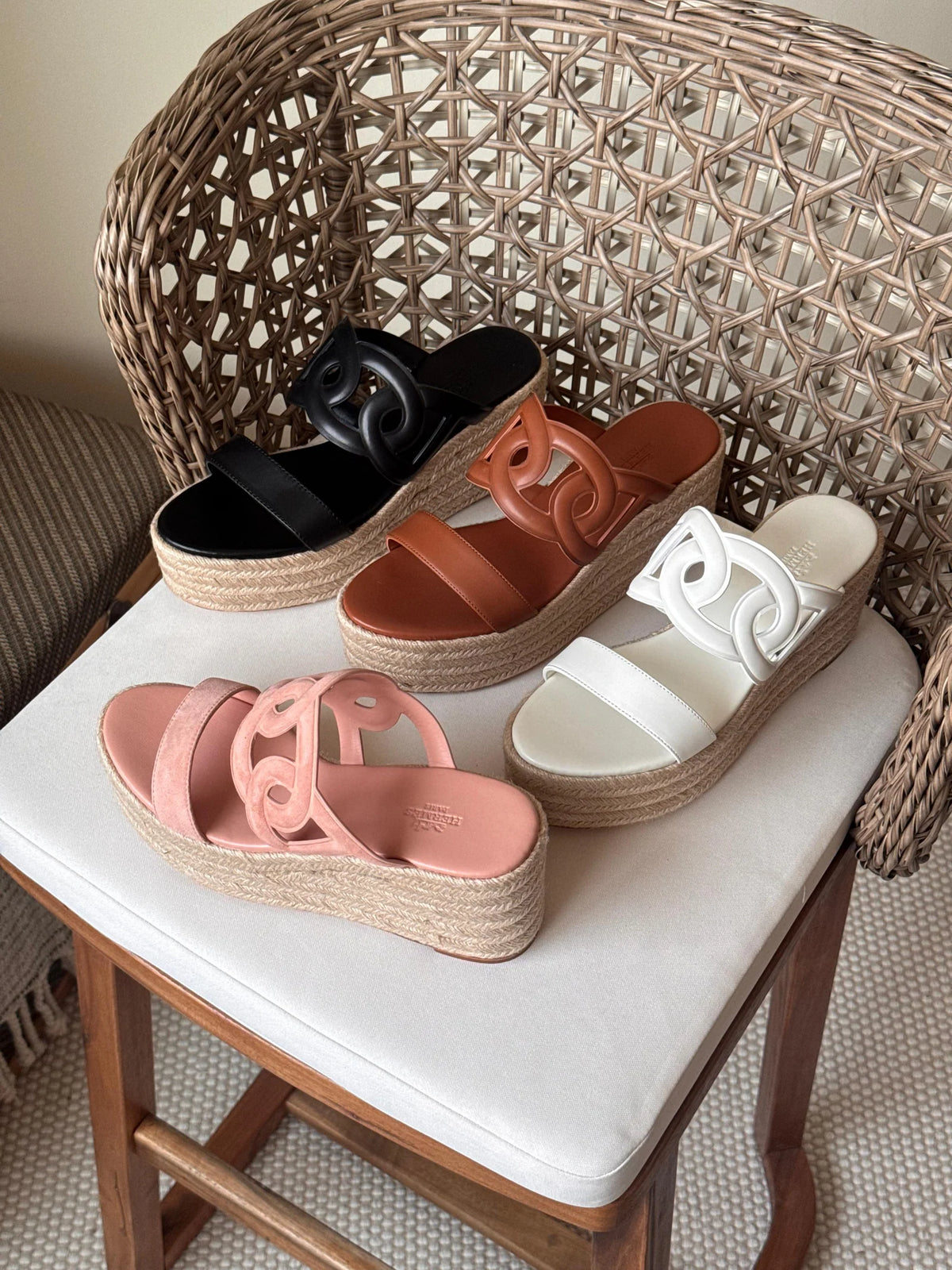 Hermes Ithea 30 Espadrille