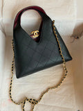 Chanel Quilted Top Handle / Flap Bag