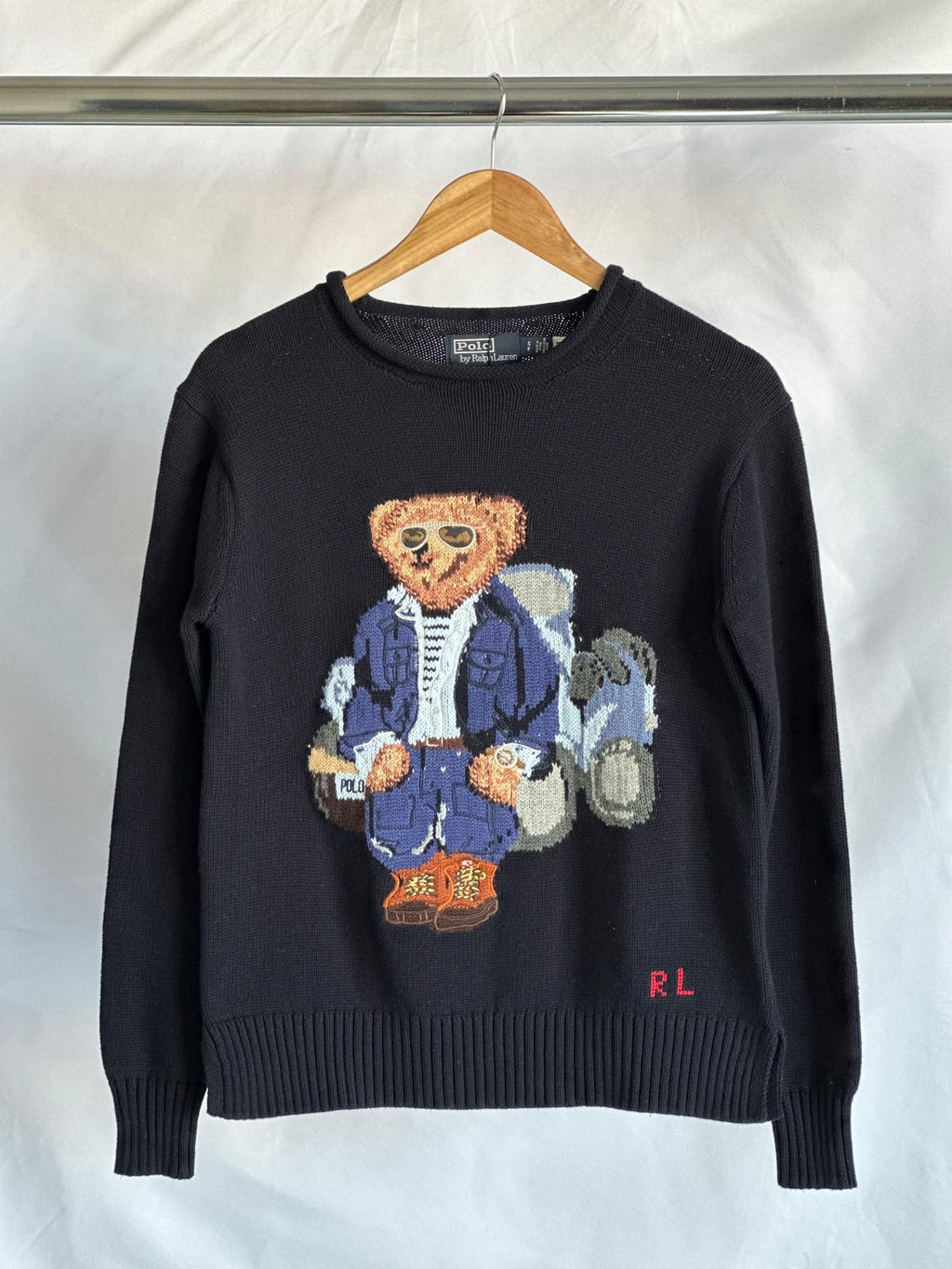 Polo Ralph Lauren — Polo Bear Cotton Crewneck Sweater