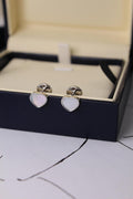 chopard CC Heart Drop Earrings