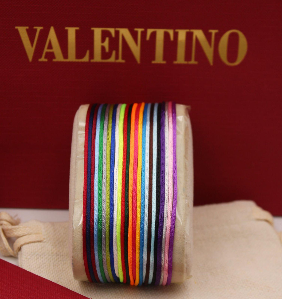 Valentino Garavani VLogo Signature Crystal Cord Bracelet