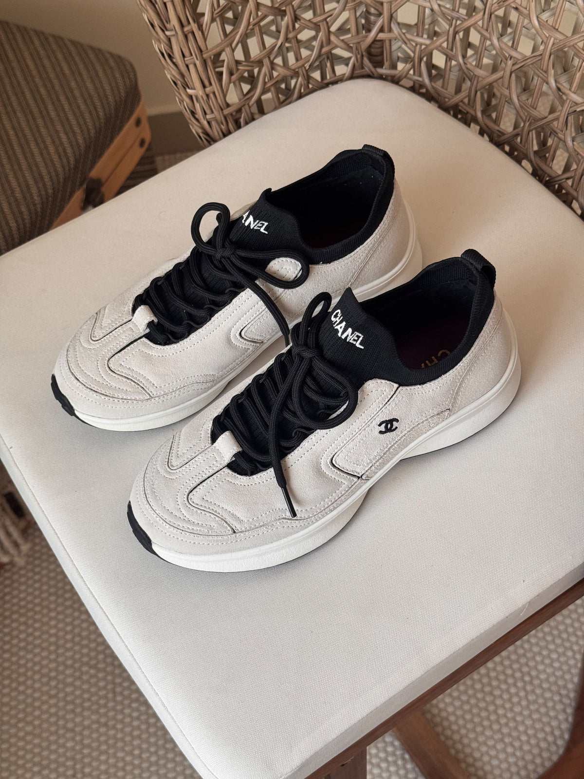 Chanel Mes  Suede Calfskin & Grained Calfskin