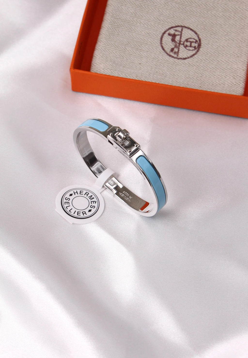 Hermes Brazalete Mini Clic Kelly (17cm)