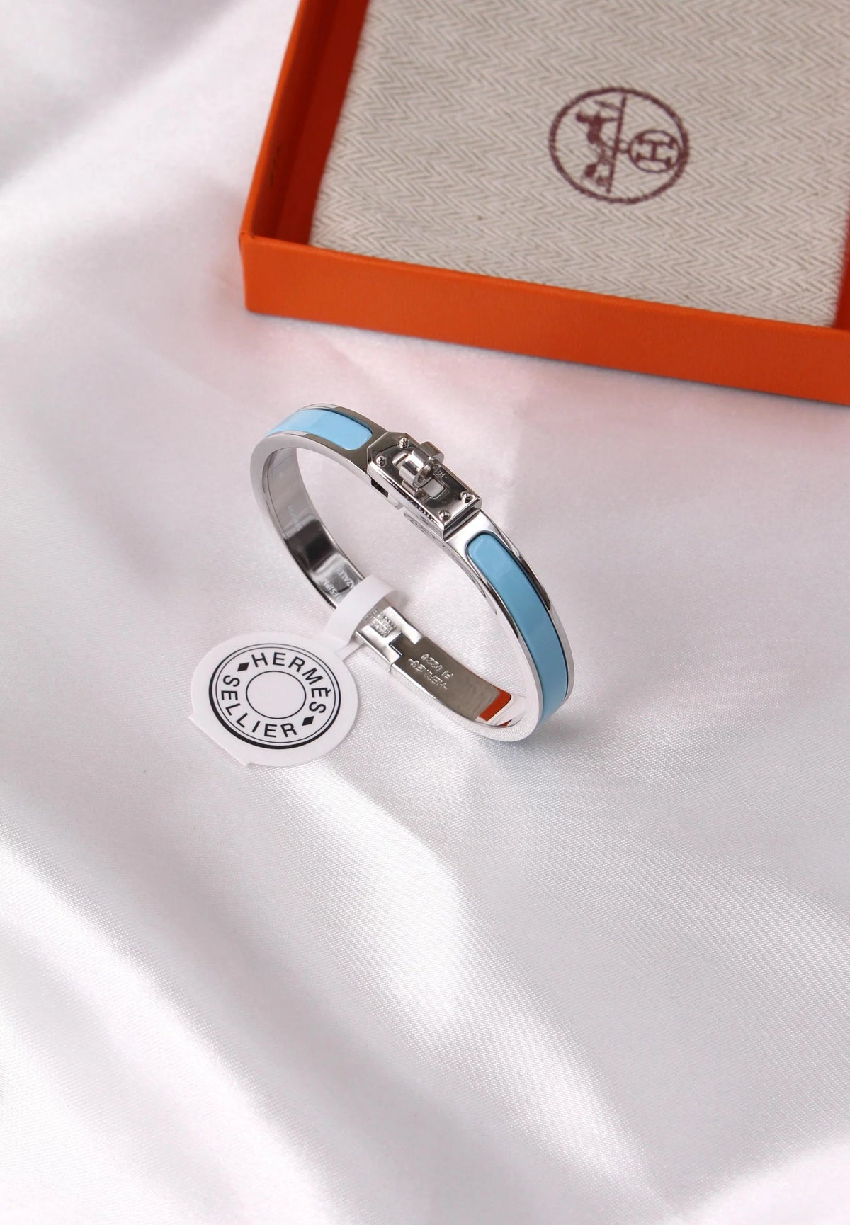 Hermes Brazalete Mini Clic Kelly (17cm)