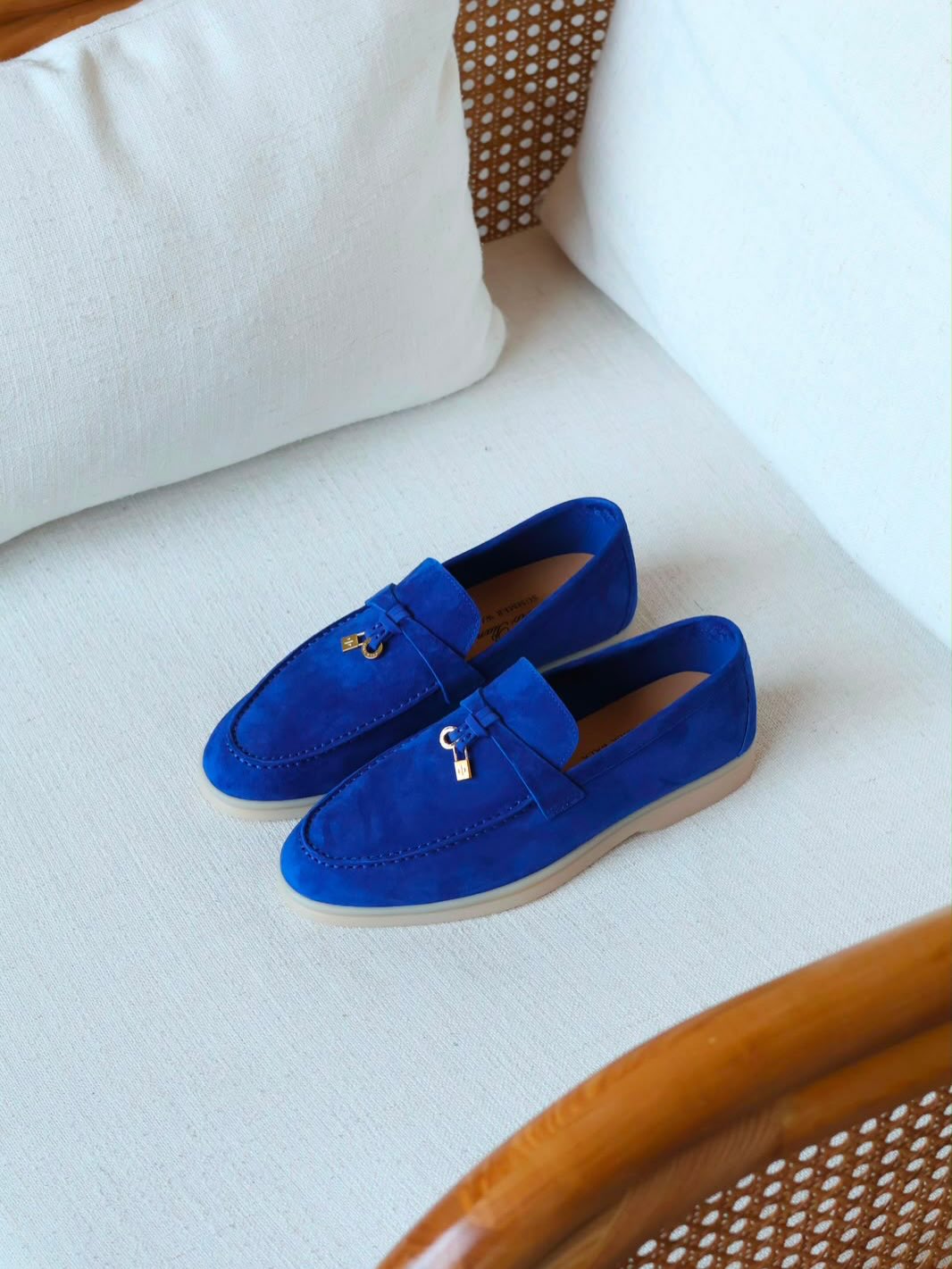 LORO PIANA Summer Charms Walk Loafers