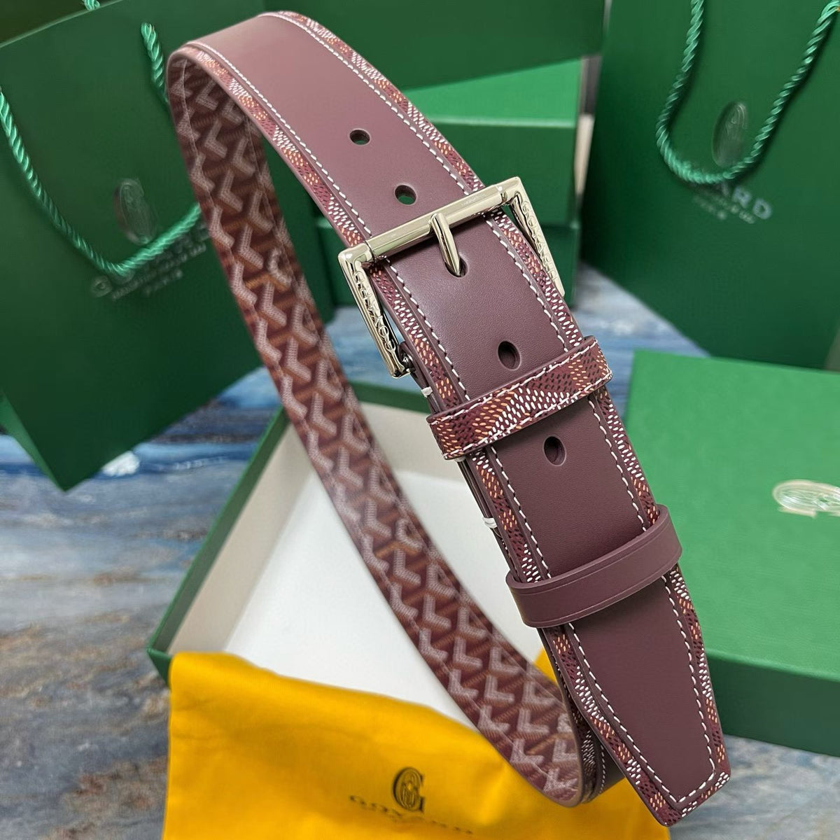 Goyard Edmond Reversible BeltEdmond Reversible Belt