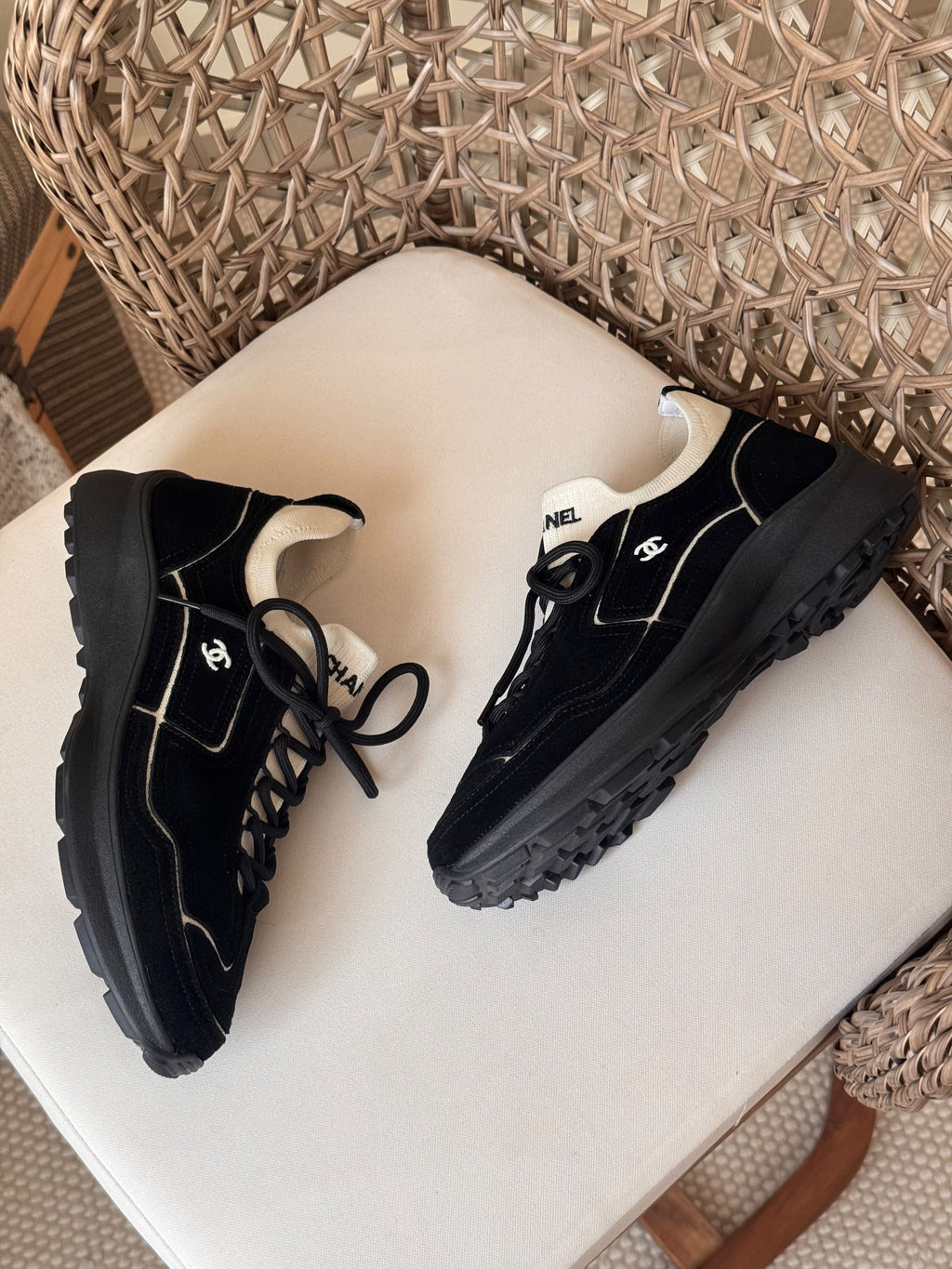 Chanel Mes  Suede Calfskin & Grained Calfskin