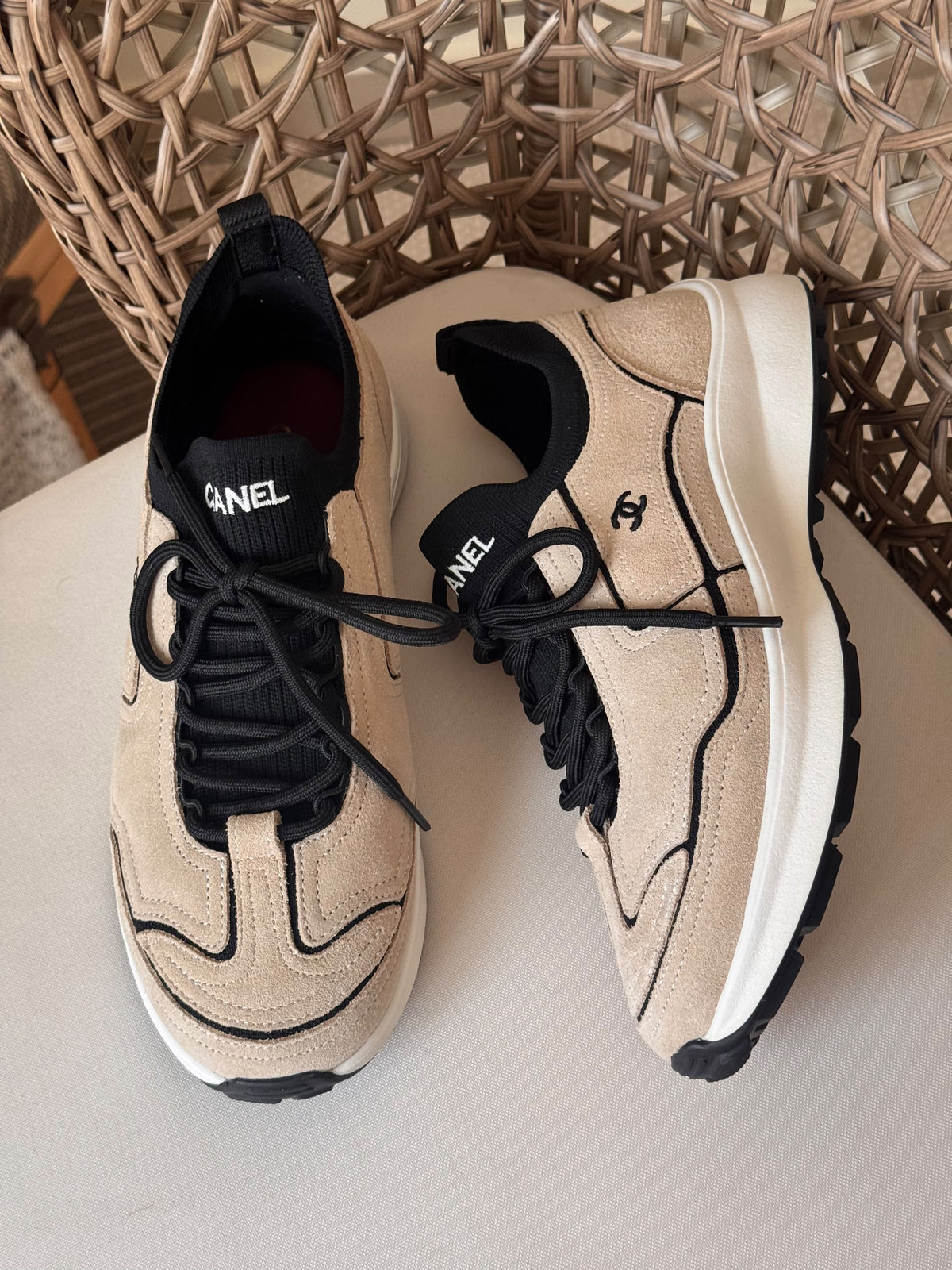 Chanel Mes  Suede Calfskin & Grained Calfskin