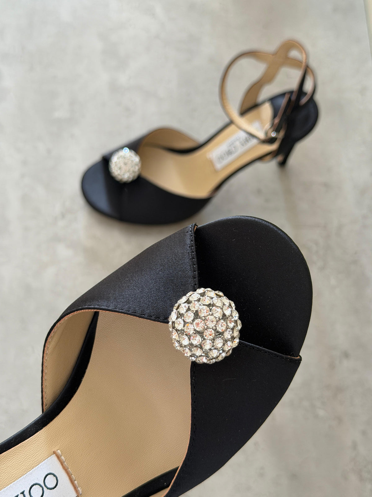 Jimmy Choo Crystal Ball Embellished