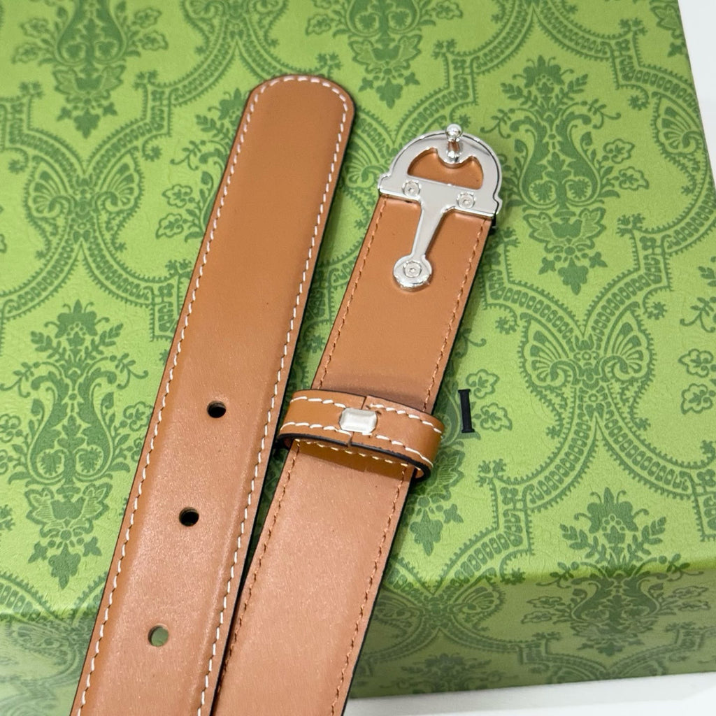 Gucci Horsebit Leather Belt