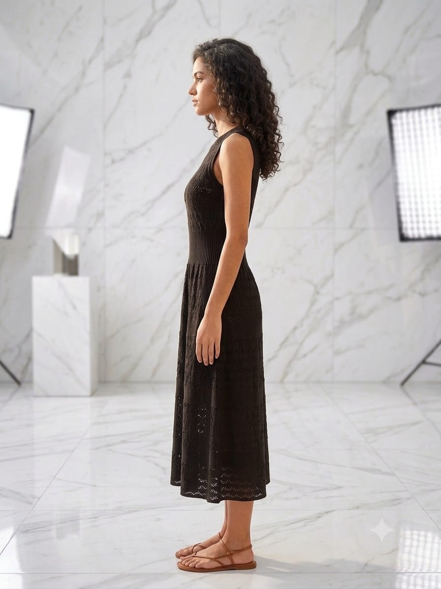 Alaïa Sleeveless Open-Knit