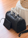 Bottega Woven Rounded Travel Duffel